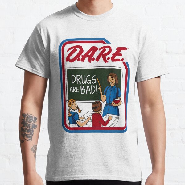 DARE BEARS PARTY DRUGS PARODY CARTOON SHIRT – OldSkool Shirts