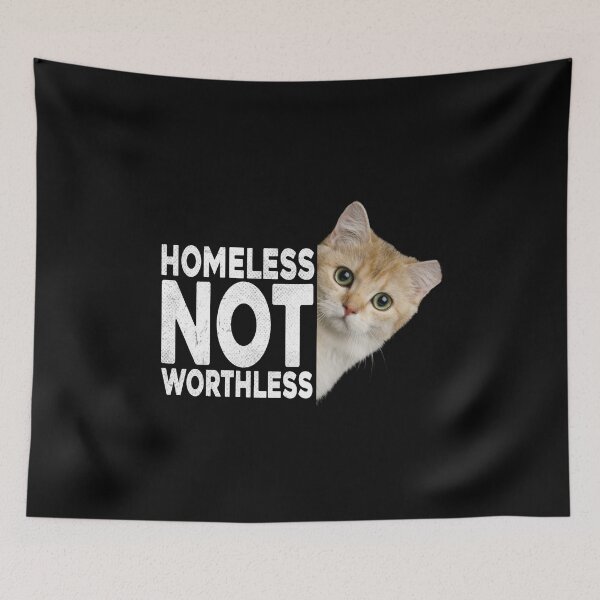 Item preview, Homeless TNR Trap Neuter Release Feral Cat, TNR Volunteer designed and sold by RedArtsDesign.