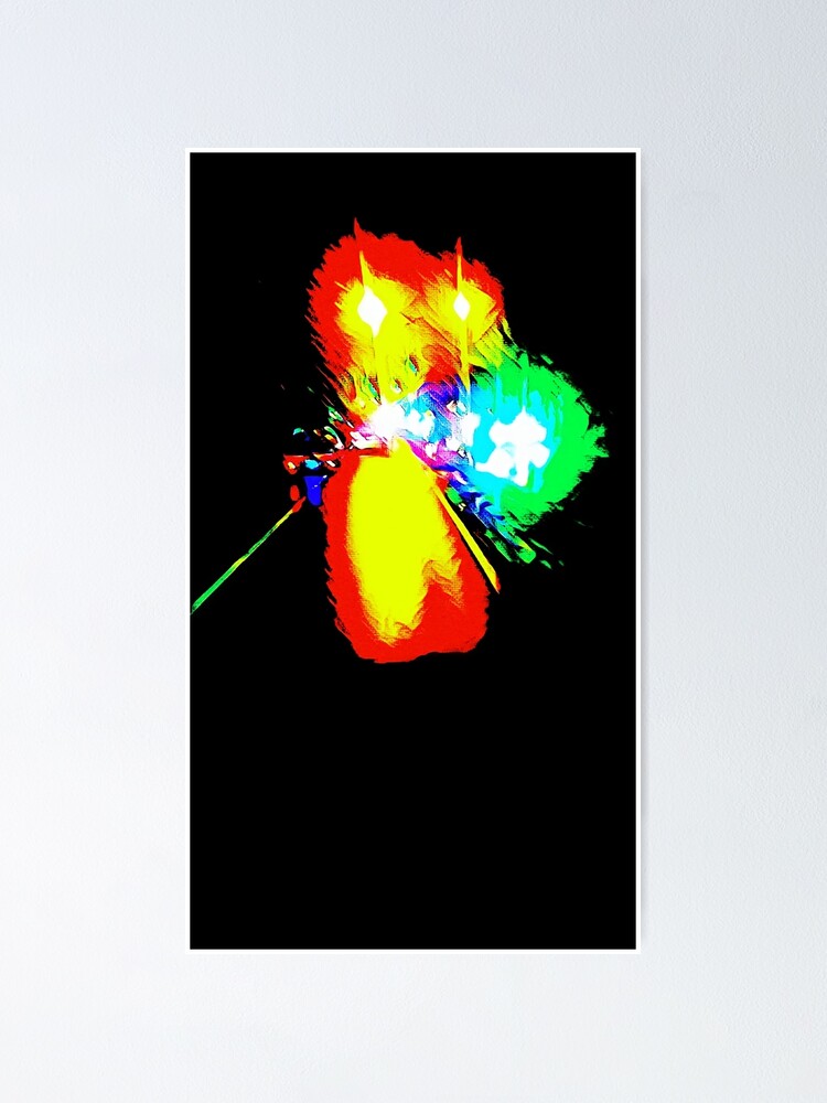 "A long journey in the cold dark night, Black Sharp Matte Five Color