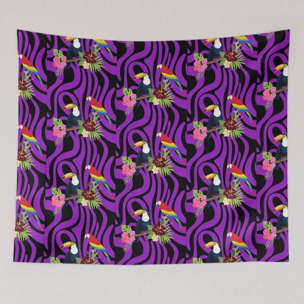 Item preview, Cool Tropical Birds designed and sold by Gritty Treasure Collection.