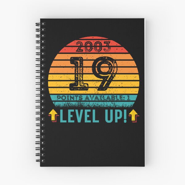 Item preview, 19 Year Old Birthday Gift Level UP 2003 designed and sold by UniqueBPresent.
