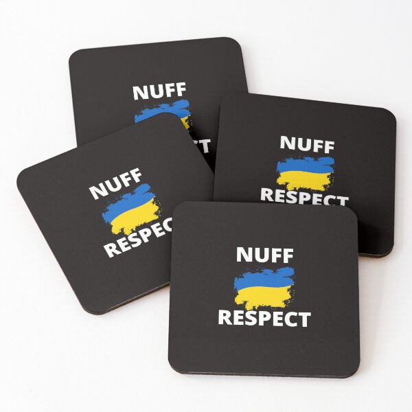 Item preview, NUFF RESPECT UKRAINE RESPECT TSHIRT 2022 designed and sold by youssef lanibi.