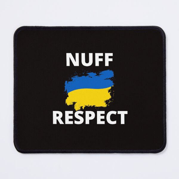 Item preview, NUFF RESPECT UKRAINE RESPECT TSHIRT 2022 designed and sold by youssef lanibi.