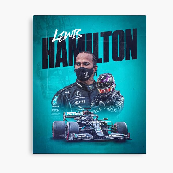 Lewis Hamilton 44 - F1 2022 Impression sur toile