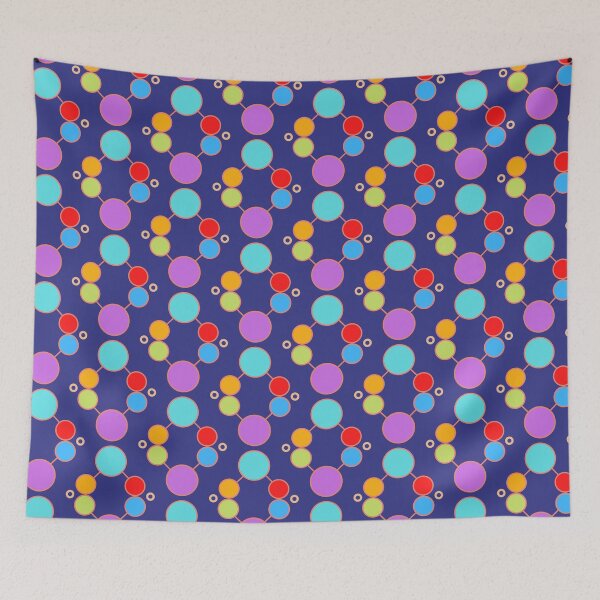 Item preview, Geometric Circles Repeating Pattern | Modern Minimalist Design designed and sold by The Bubble 1307.