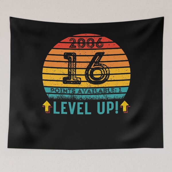 Item preview, 16 Year Old Birthday Gift Level UP 2006 designed and sold by UniqueBPresent.