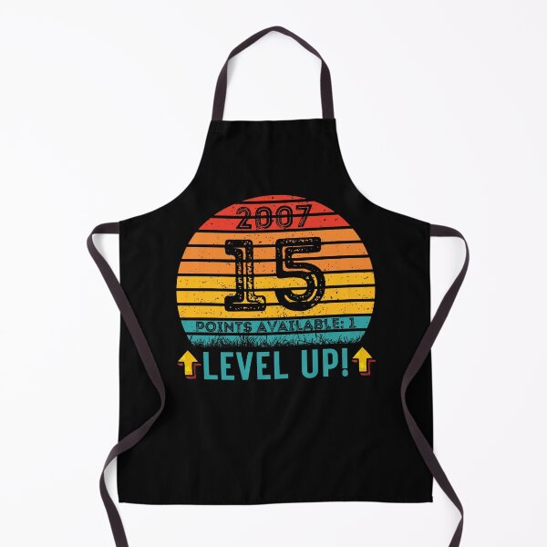 Item preview, 15 Year Old Birthday Gift Level UP 2007 designed and sold by UniqueBPresent.