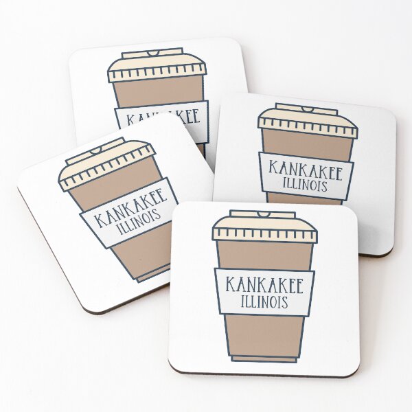 Item preview, Kankakee Illinois Cute Coffee Lovers designed and sold by Krysanthe.