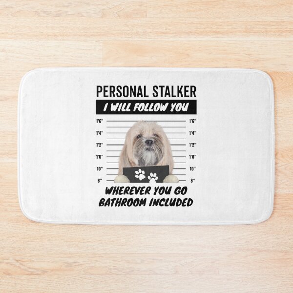 Item preview, Personal Stalker Dog – Lhasa Apso designed and sold by More Cute Dogs.
