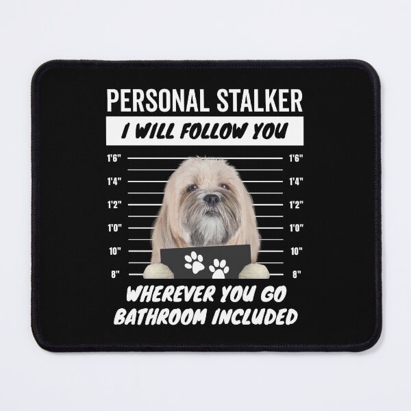 Item preview, Personal Stalker Dog – Lhasa Apso designed and sold by More Cute Dogs.