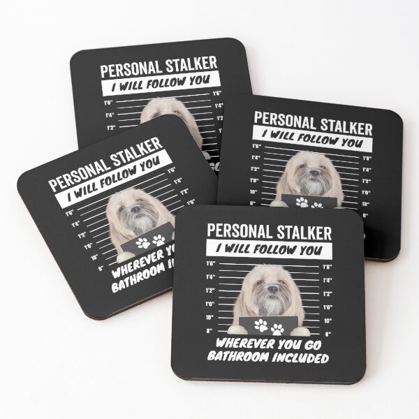 Item preview, Personal Stalker Dog – Lhasa Apso designed and sold by More Cute Dogs.