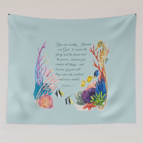 Item preview, Revelation 4:11 Spiral Notebook designed and sold by crafts-gift.