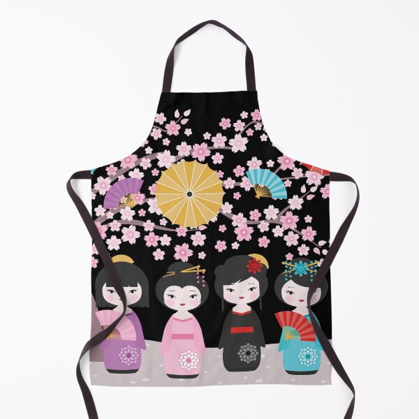 Item preview, Japanese Kokeshi Dolls Black designed and sold by StudioShine.
