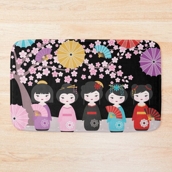 Item preview, Japanese Kokeshi Dolls Black designed and sold by StudioShine.
