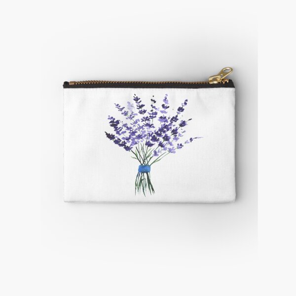 Item preview, Watercolor Lavender Flower Bouquet Minimalistic Design designed and sold by Nilima Bano ⭐⭐⭐⭐.