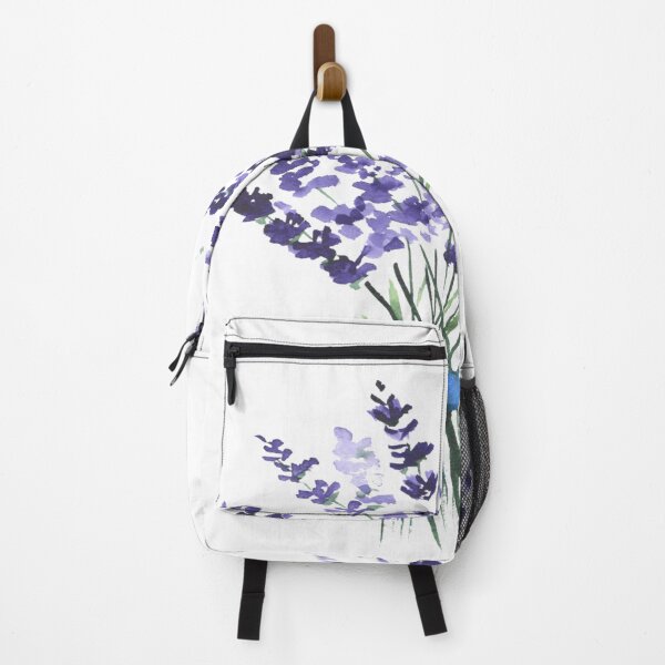 Item preview, Watercolor Lavender Flower Bouquet Minimalistic Design designed and sold by Nilima Bano ⭐⭐⭐⭐.