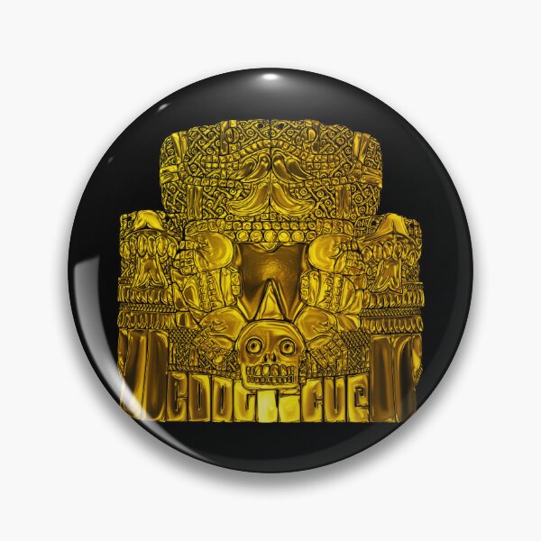 Item preview, Coatlicue Gold - Aztec Mother of Gods designed and sold by kernowerno.