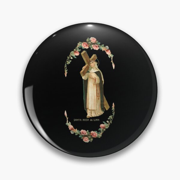Item preview, Saint Rose of Lima Holy Card T-Shirt designed and sold by EdvardSoderberg.