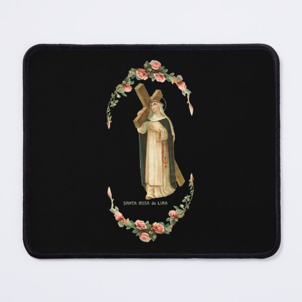 Item preview, Saint Rose of Lima Holy Card T-Shirt designed and sold by EdvardSoderberg.