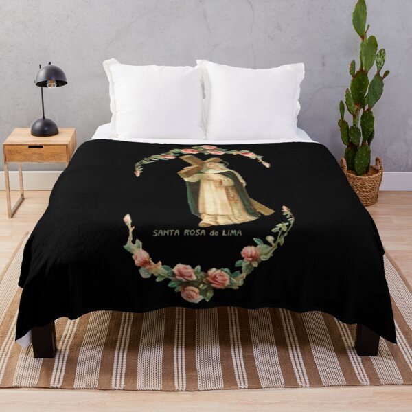 Item preview, Saint Rose of Lima Holy Card T-Shirt designed and sold by EdvardSoderberg.