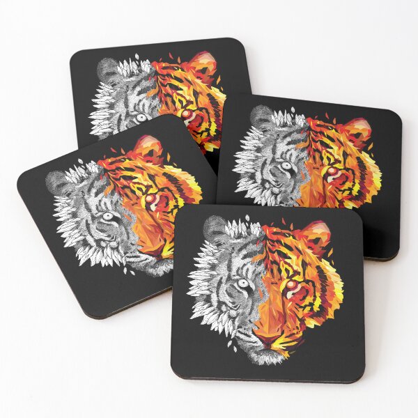 Item preview, GeoSketch Tiger designed and sold by pxlG.