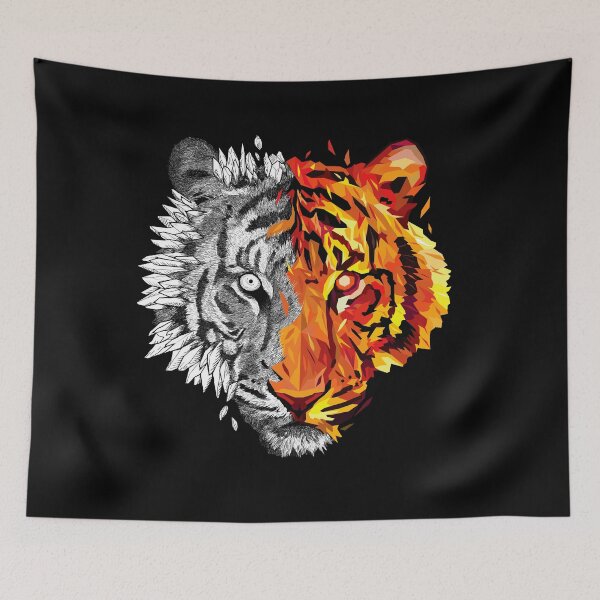 Item preview, GeoSketch Tiger designed and sold by pxlG.