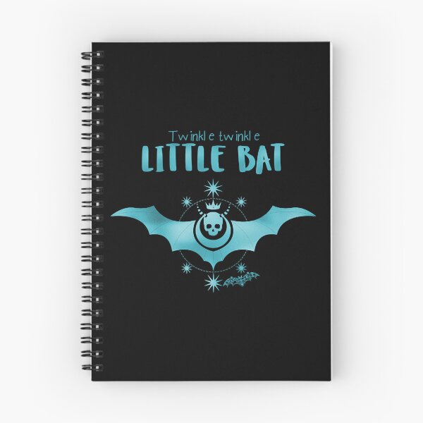 Item preview, Twinkle Little Bat - Goth Fashion - Alice in Wonderland - bat, star, skull, halloween, emo, blue, aq designed and sold by KaiMasteo.