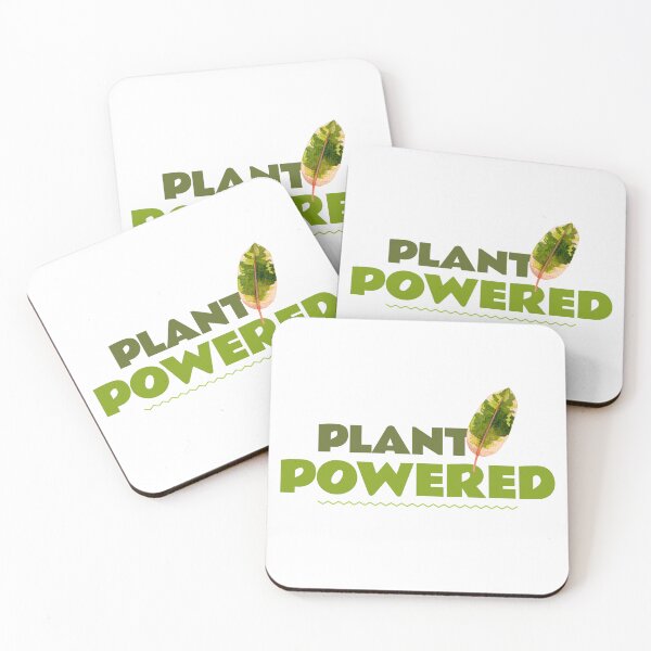 Item preview, Plant Powered - Vegan Meme designed and sold by SwordsAndCharms.