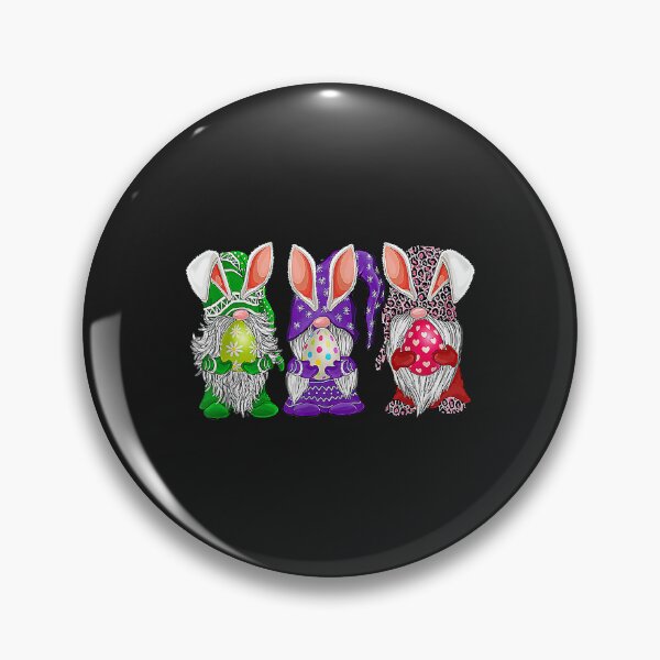 Item preview, Easter Three Bunny Spring Gnome Easter Egg Hunting Basket designed and sold by minadebbieark.