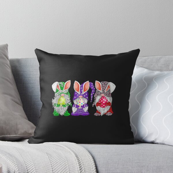 Item preview, Easter Three Bunny Spring Gnome Easter Egg Hunting Basket designed and sold by minadebbieark.