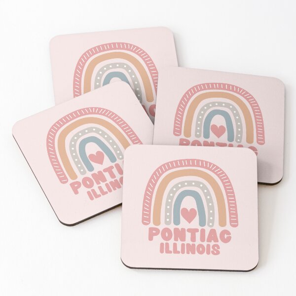 Item preview, Pontiac Illinois Cute Boho Rainbow designed and sold by Krysanthe.