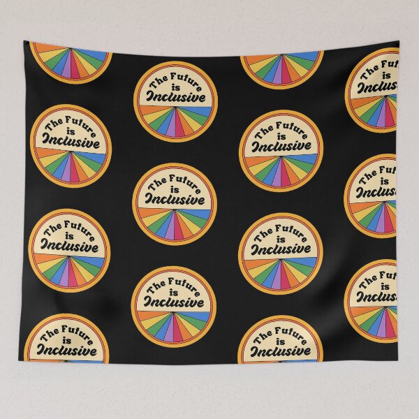 Item preview, The Future Inclusive, Funny Circle Rainbow Colors designed and sold by KimoStudio.