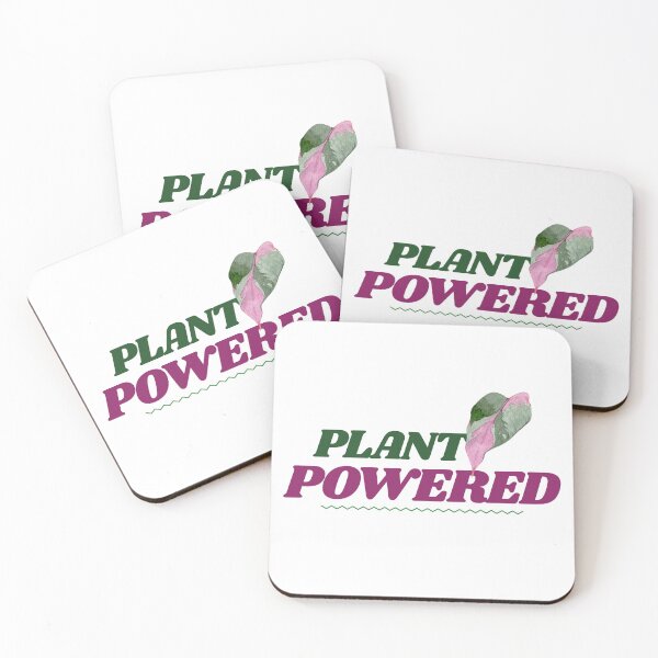 Item preview, Plant Powered - Vegan Meme designed and sold by SwordsAndCharms.