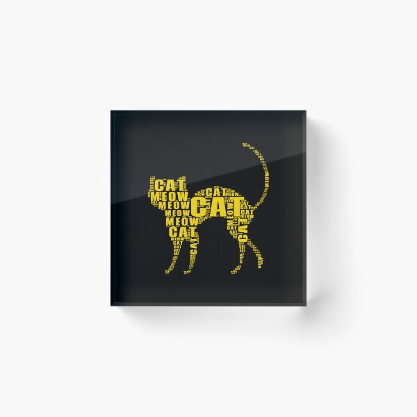 Item preview, Cute cat word cloud designed and sold by darshants.