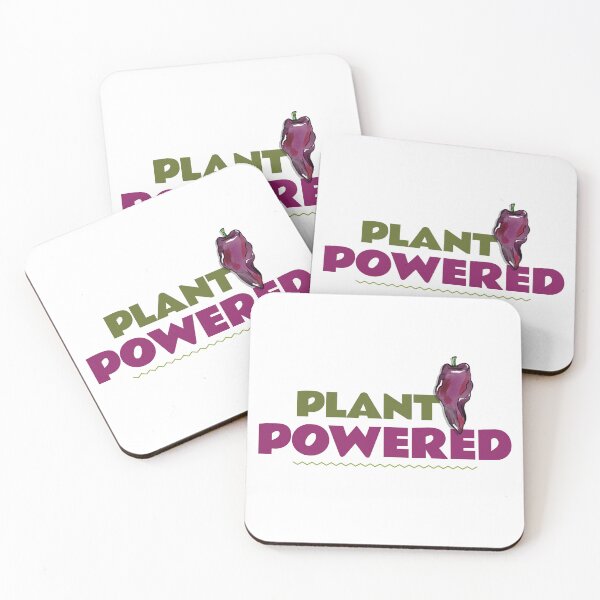 Item preview, Plant Powered - Vegan Meme designed and sold by SwordsAndCharms.