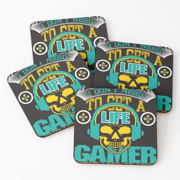 Item preview, I Don't Need To Get A Life Gamer I Have Lots Of Lives designed and sold by RED FIR.