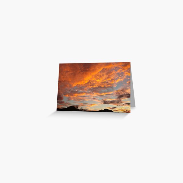 Arizona Sunset Greeting Card
