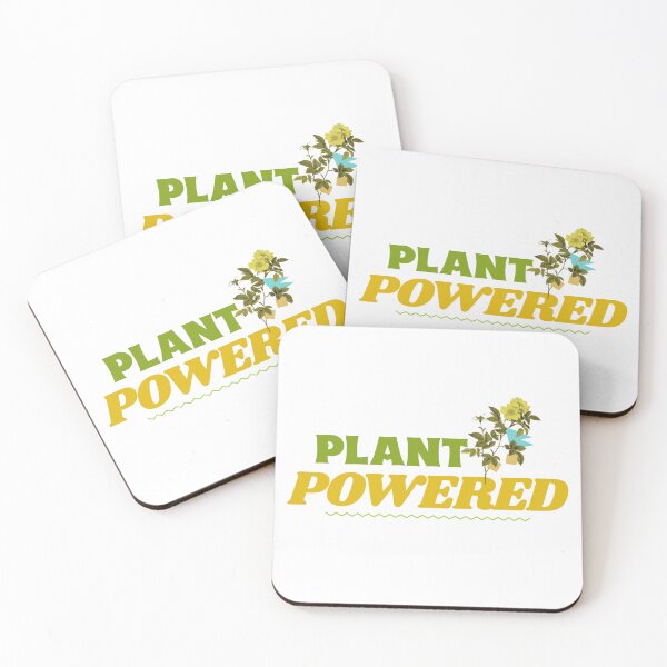 Item preview, Plant Powered - Vegan Meme designed and sold by SwordsAndCharms.