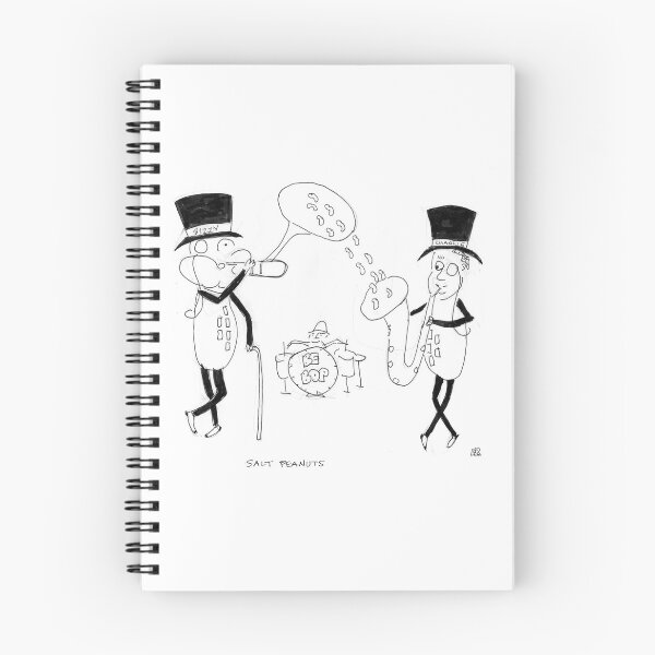 Item preview, Song Cartoon - Salt Peanuts designed and sold by fred rosenthal.