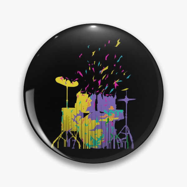 Item preview, Colorful Dissolving Drummer Playing Drums Classic T-Shirt designed and sold by rikazr6sr1.