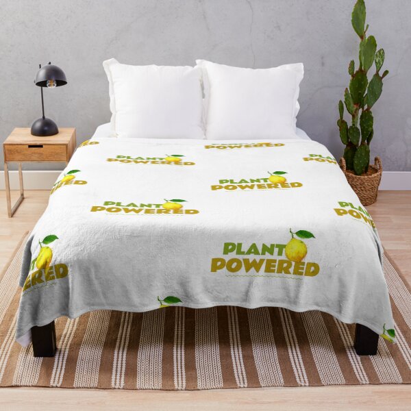 Item preview, Plant Powered - Vegan Meme designed and sold by SwordsAndCharms.