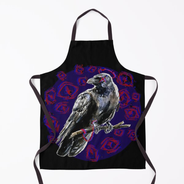 Item preview, Trapped Crow (Blue Version) designed and sold by PainAndBrushes.
