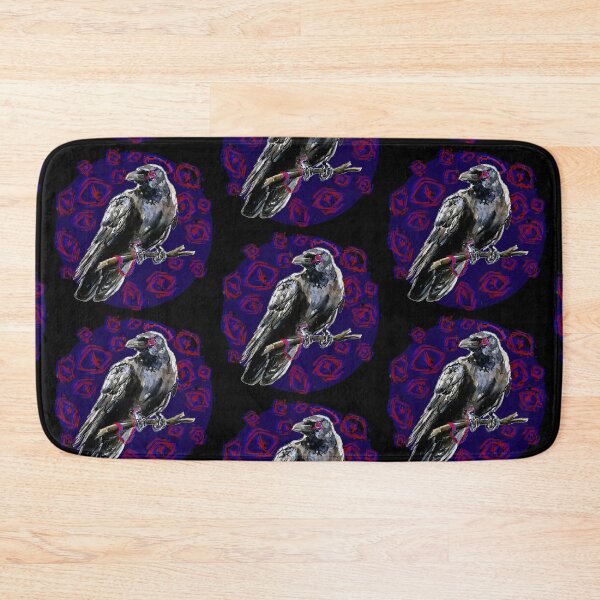 Item preview, Trapped Crow (Blue Version) designed and sold by PainAndBrushes.