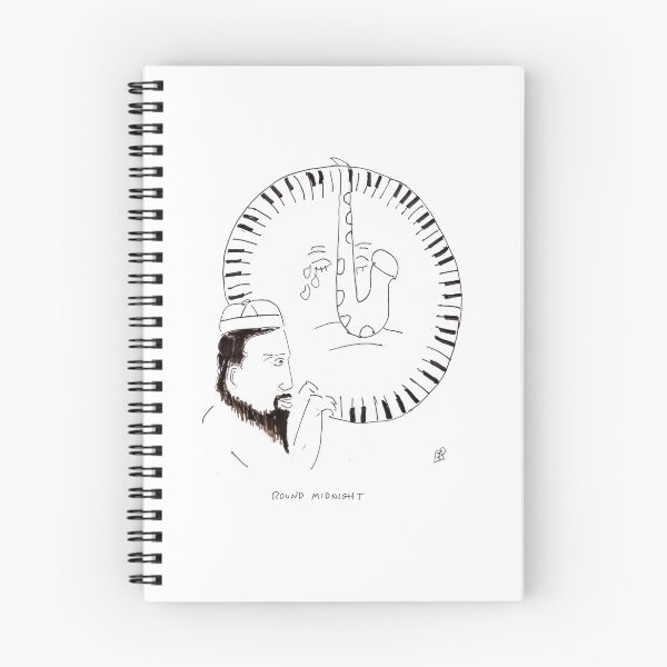 Item preview, Song Cartoon - Round Midnight designed and sold by fred rosenthal.