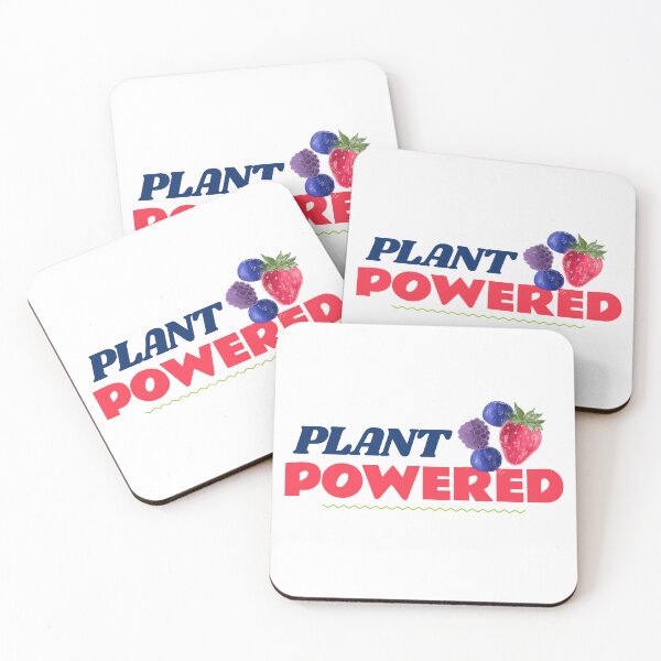 Item preview, Plant Powered - Vegan Meme designed and sold by SwordsAndCharms.