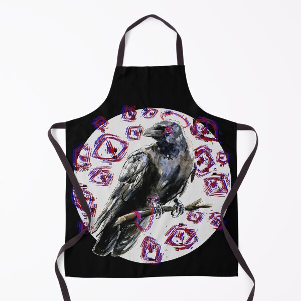 Item preview, Trapped Crow (White Version) designed and sold by PainAndBrushes.