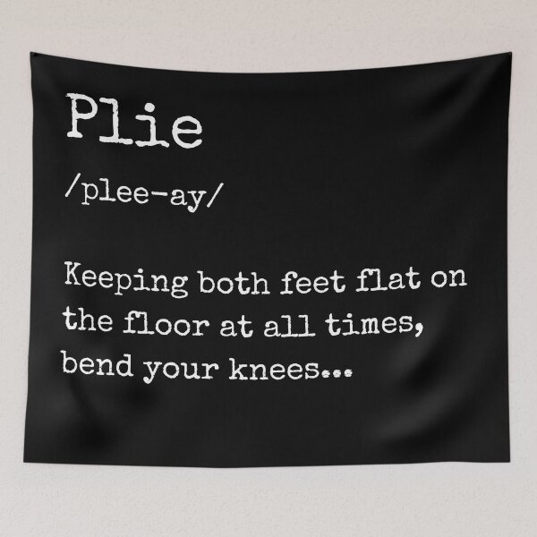 Item preview, Plie...Keeping both feet flat on the floor at all times, bend your knees designed and sold by M-Infinite.