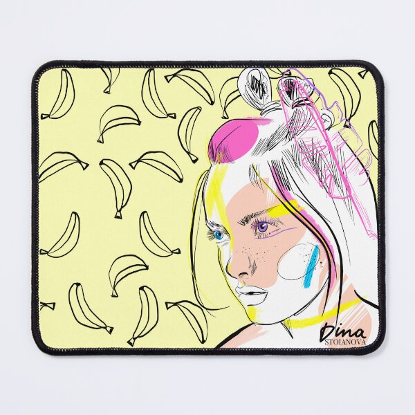 Item preview, Girl Portrait. Banana mood designed and sold by Dina Stoianova.