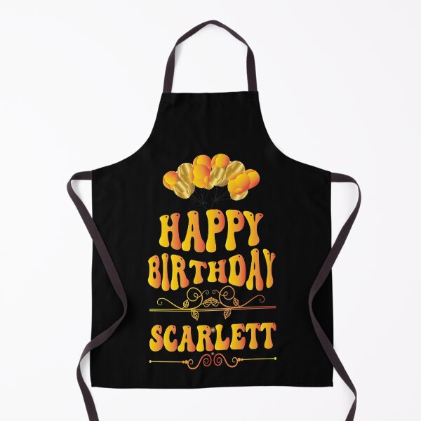 Item preview, Happy birthday Scarlett designed and sold by bahdsgraphic.