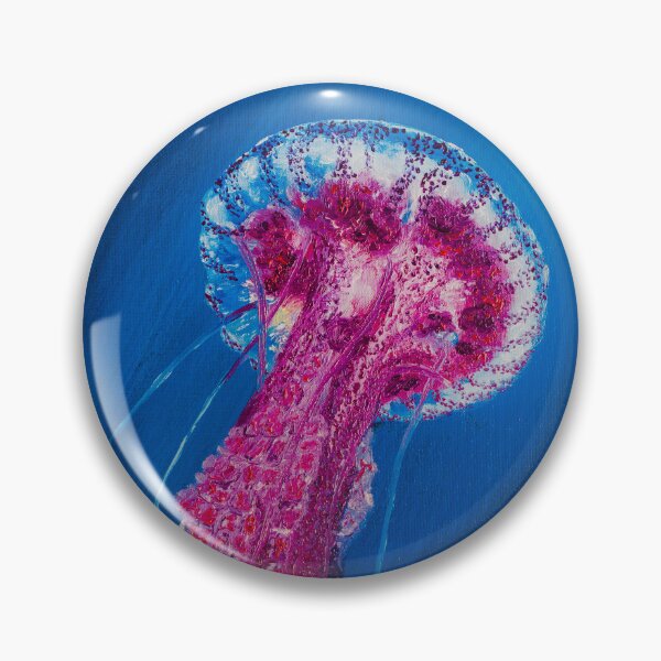Item preview, Pink Mauve Stinger Jellyfish designed and sold by ArinasFineArt.